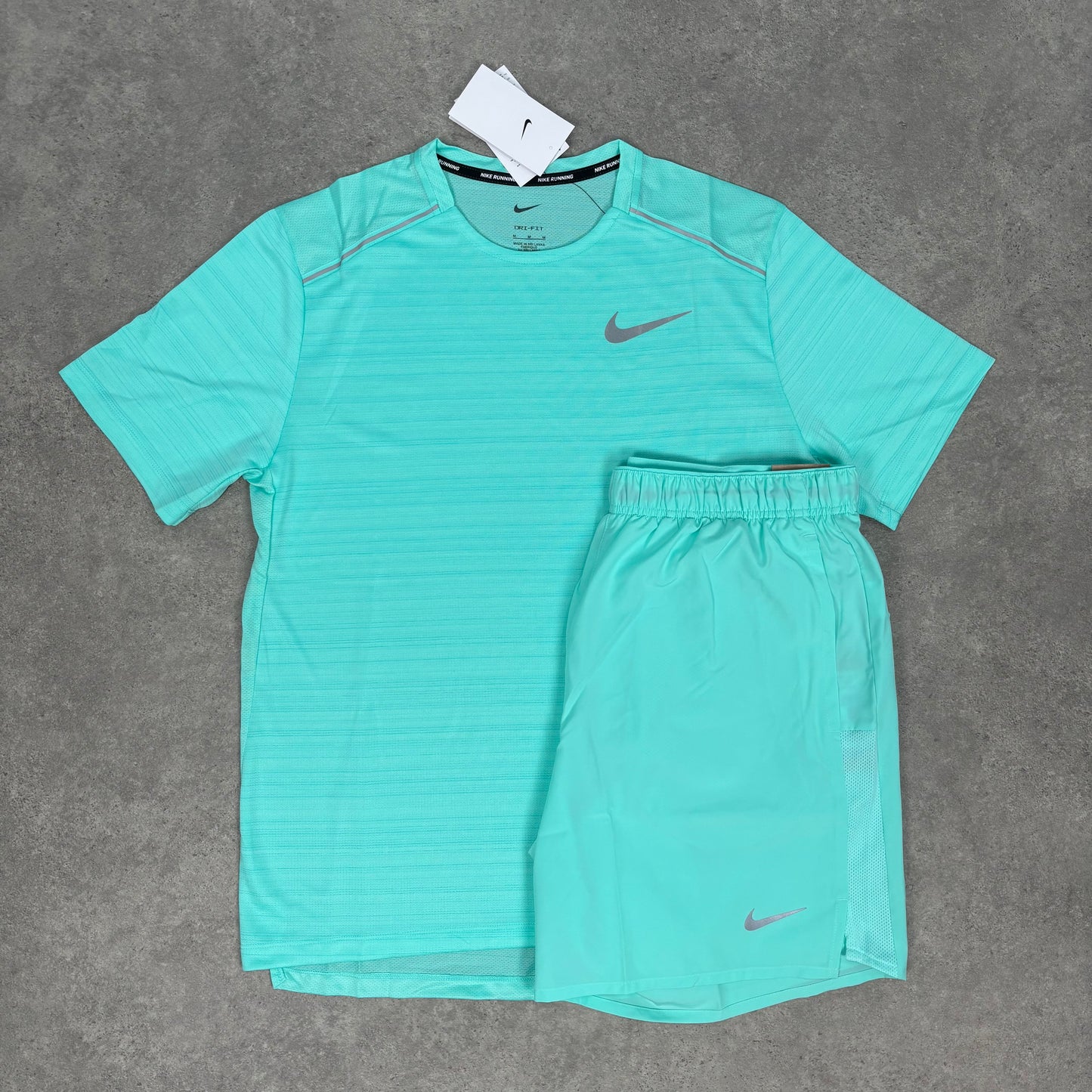 NIKE WINDBREAKER TRI SET (MINT/GREY)