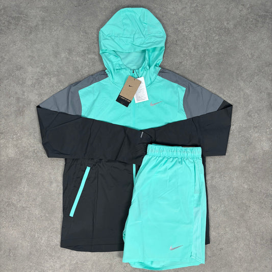 NIKE LIGHT WINDBREAKER SET (MINT/GREY)