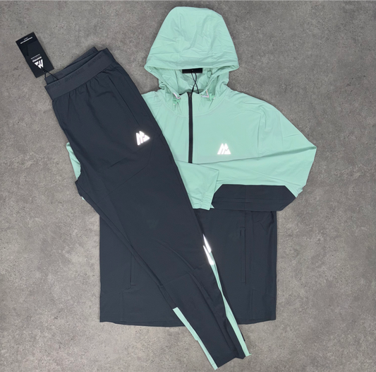 MONTIREX WOVEN TRACKSUIT (MOSS/GREY)