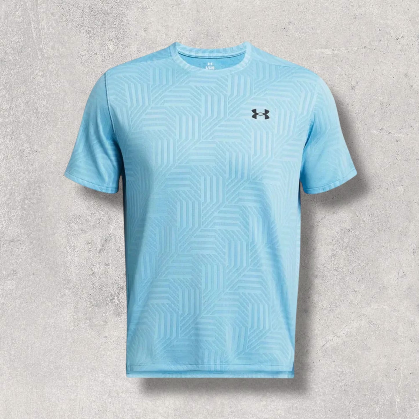 UNDER ARMOUR TECH VENT GEOTESSA T-SHIRT - SKY BLUE