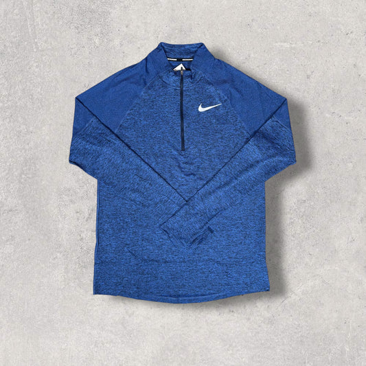 NIKE DRI-FIT CORE 1/2 ZIP (BLUE)