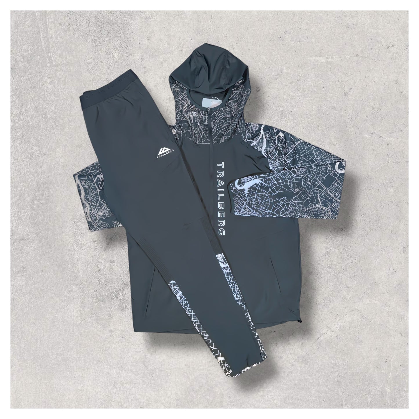 Trailberg - Geneva Tracksuit - Charcoal